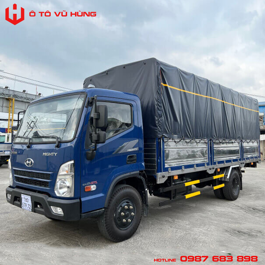Xe Tải Hyundai Mighty EX8 GTL 7 Tấn Thùng Bạt