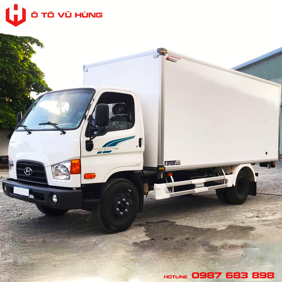 Xe Tải Hyundai New Mighty 110SL 7 Tấn Thùng Bảo Ôn
