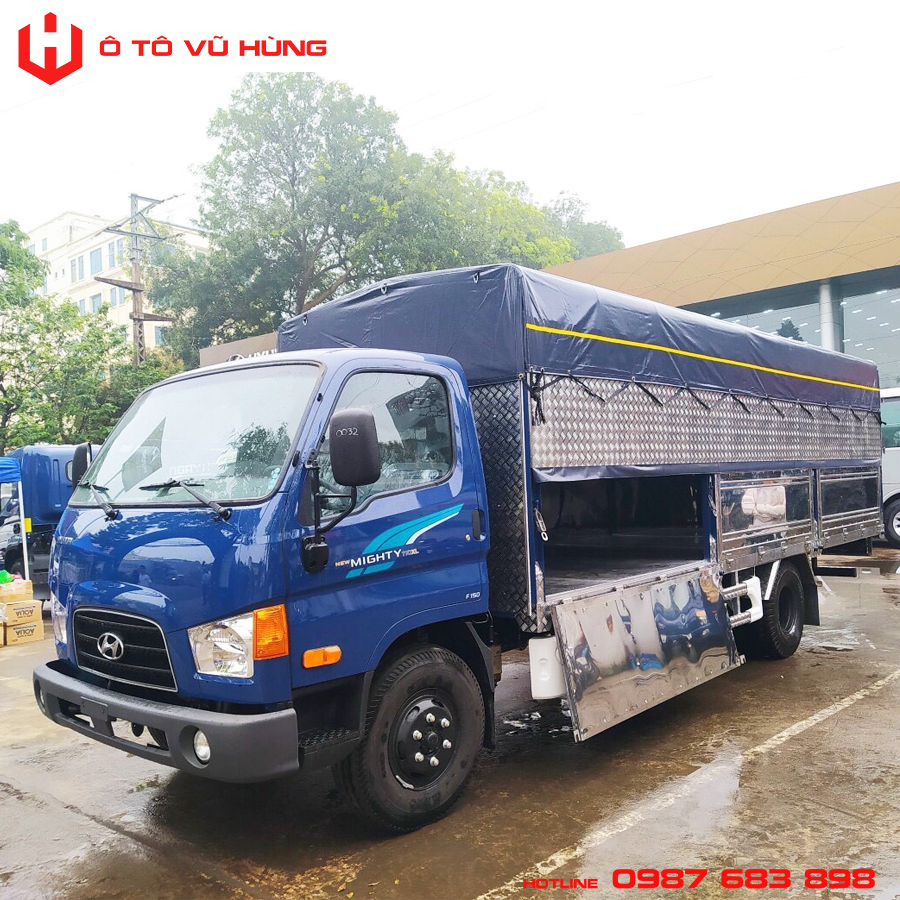 Xe Tải Hyundai New Mighty 110XL 7 Tấn Thùng Bạt